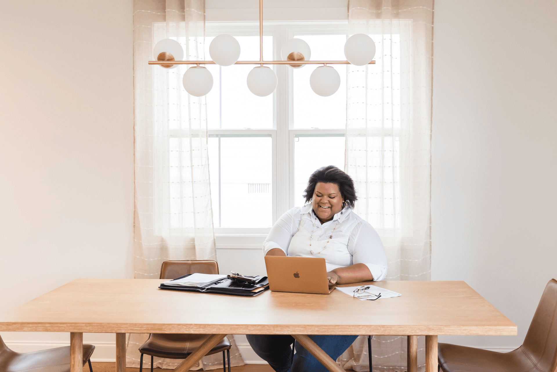 Kendra Jarrell working